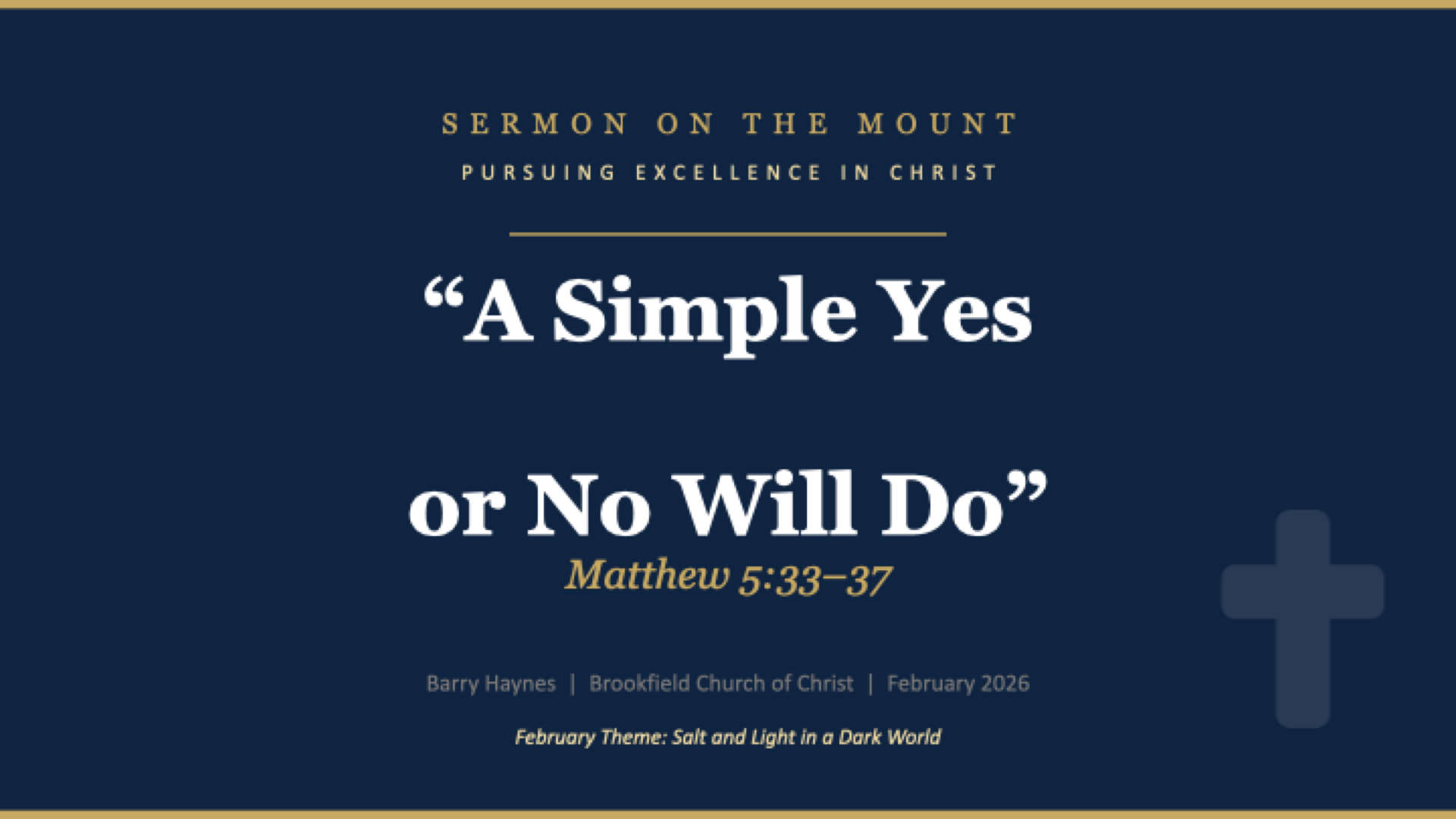 A Simple Yes or No Will Do