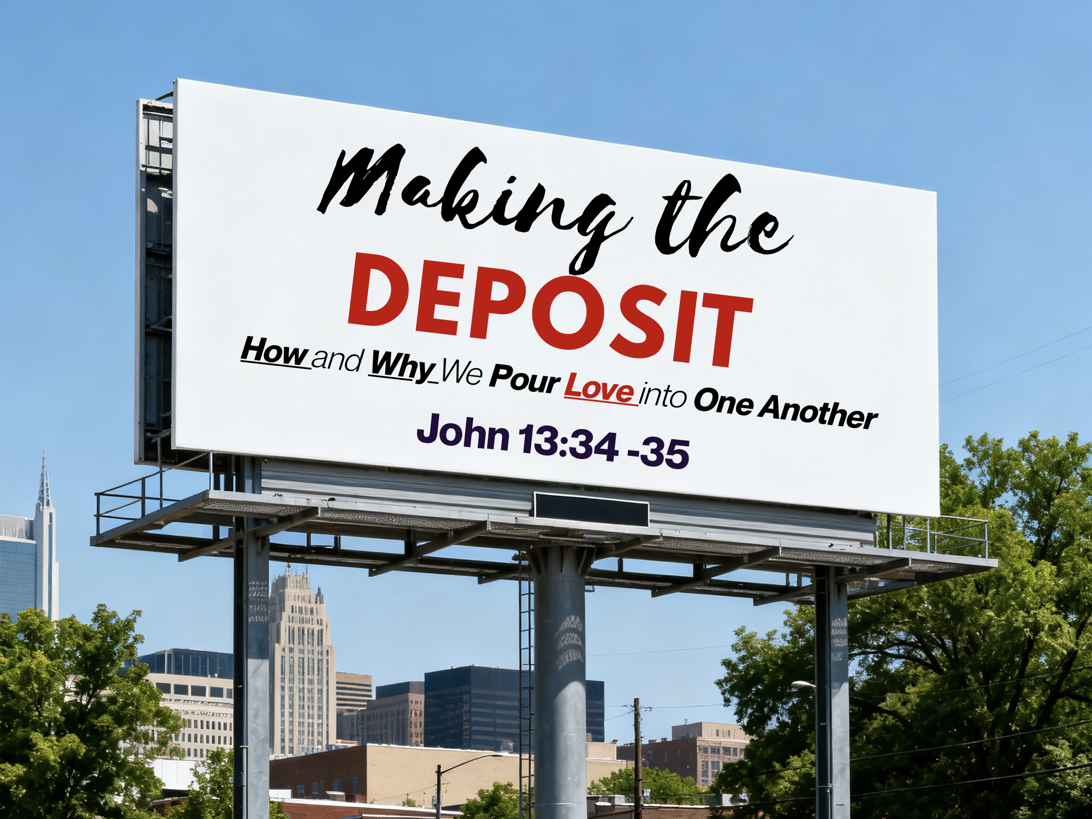 How and Why We Pour Love Into One Anoter