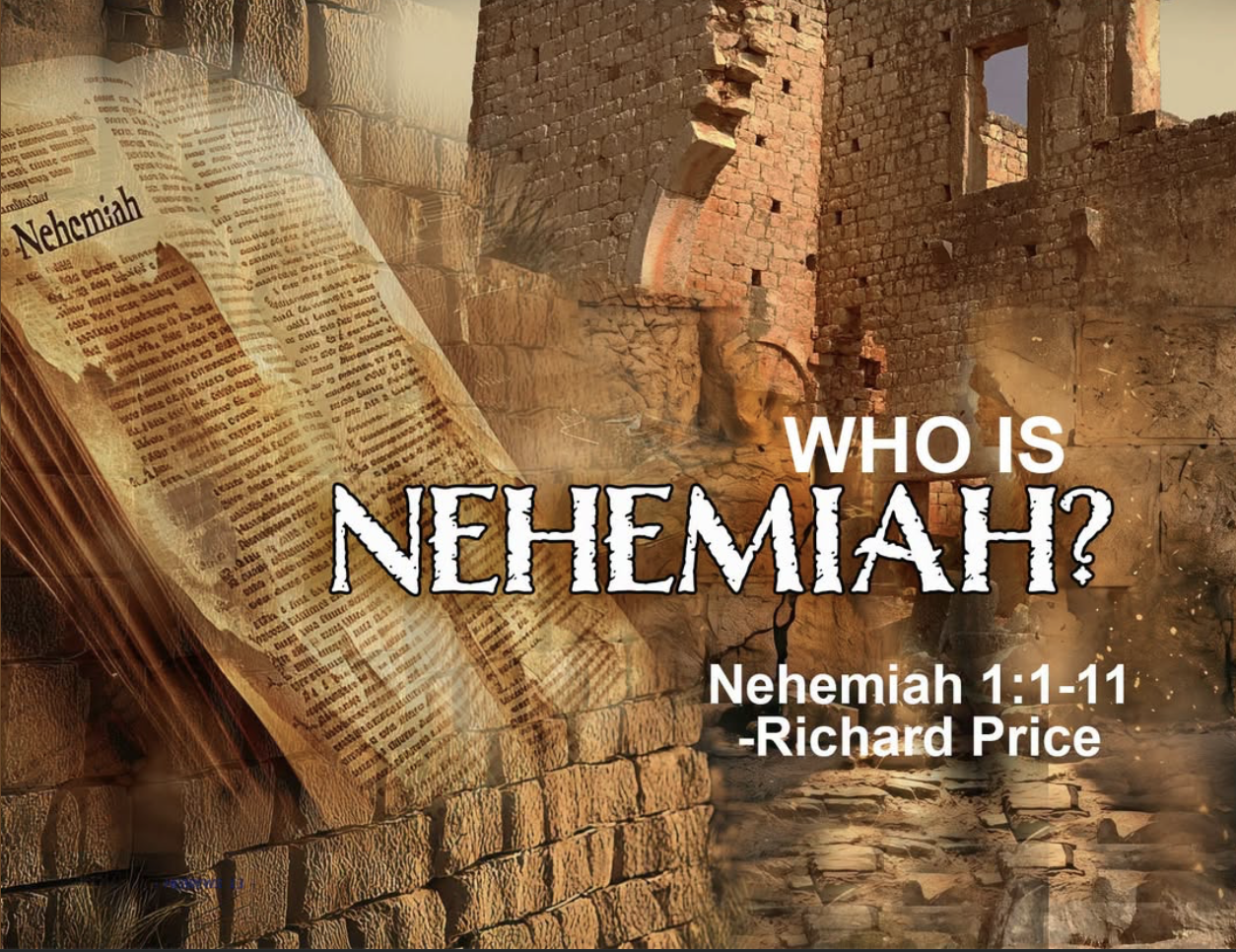 Building What Matters: Who Is Nehemaih?