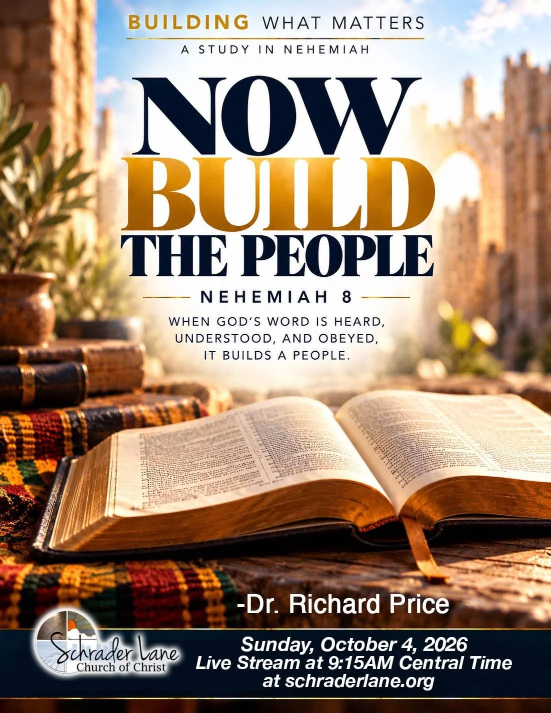 Now Build The People