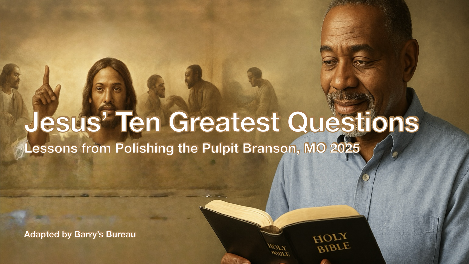 Home Page - Jesus' Ten Greatest Questions