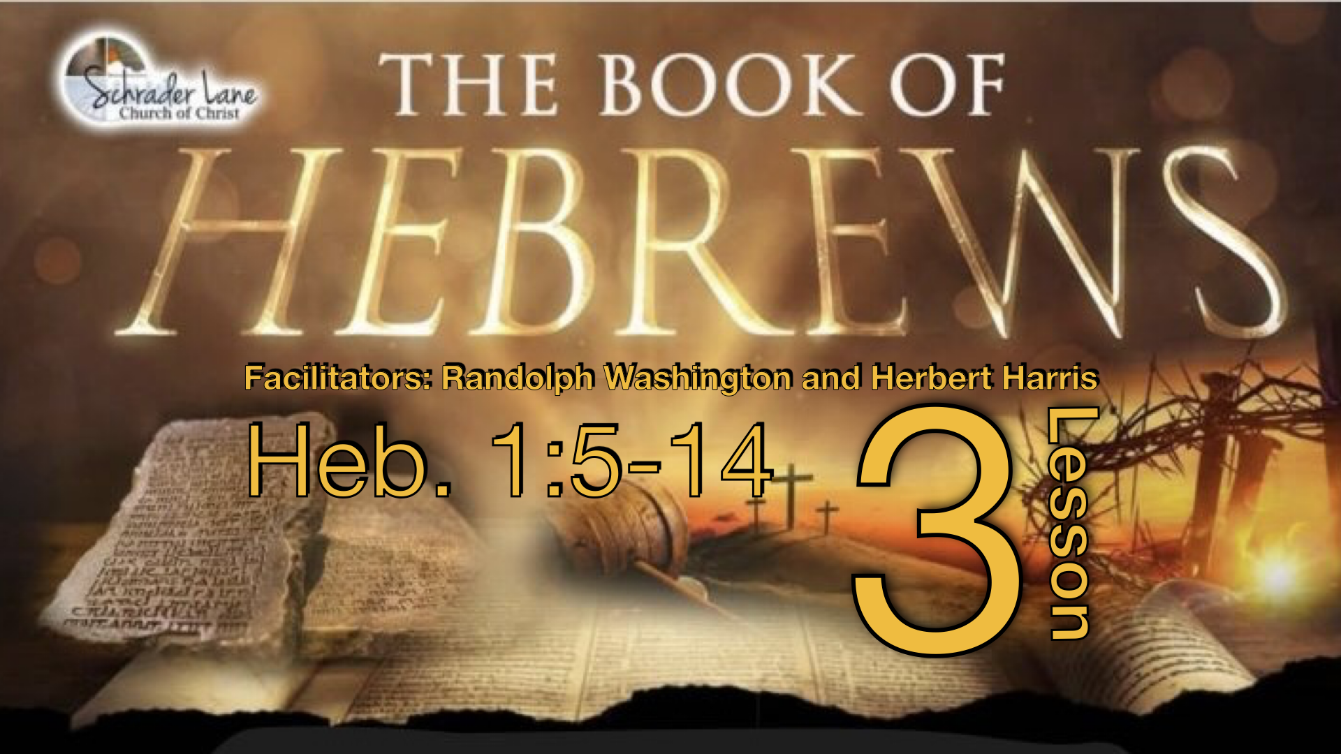 Hebrews Lesson 3