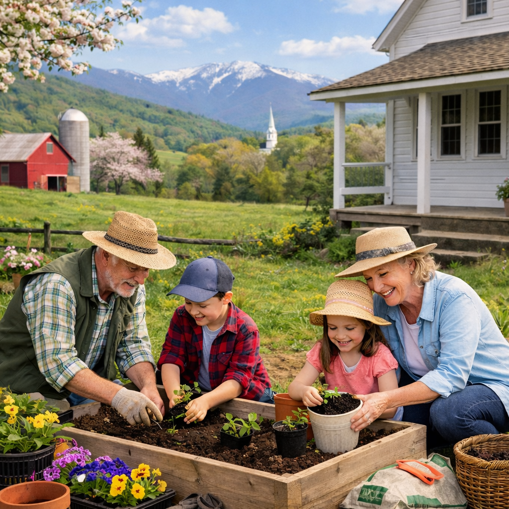 “Célébrons le Printemps” at the Children’s Garden