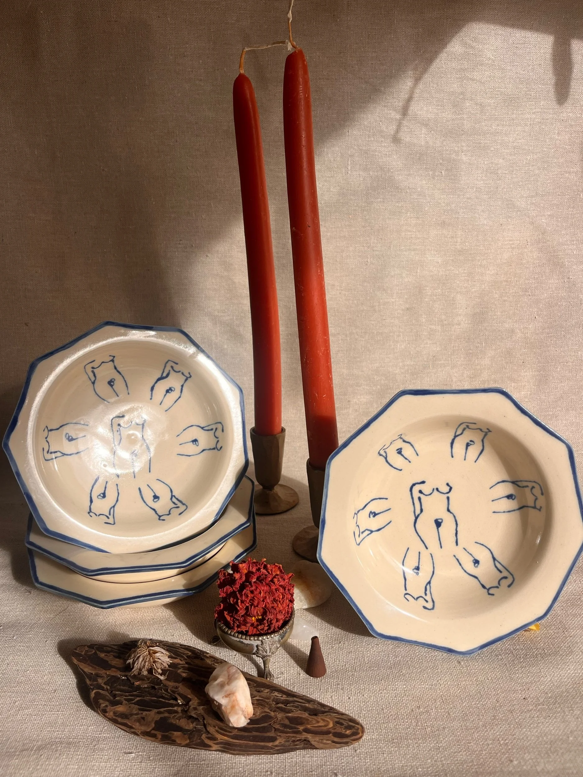 Facets of a Trans life Appetizer Plate