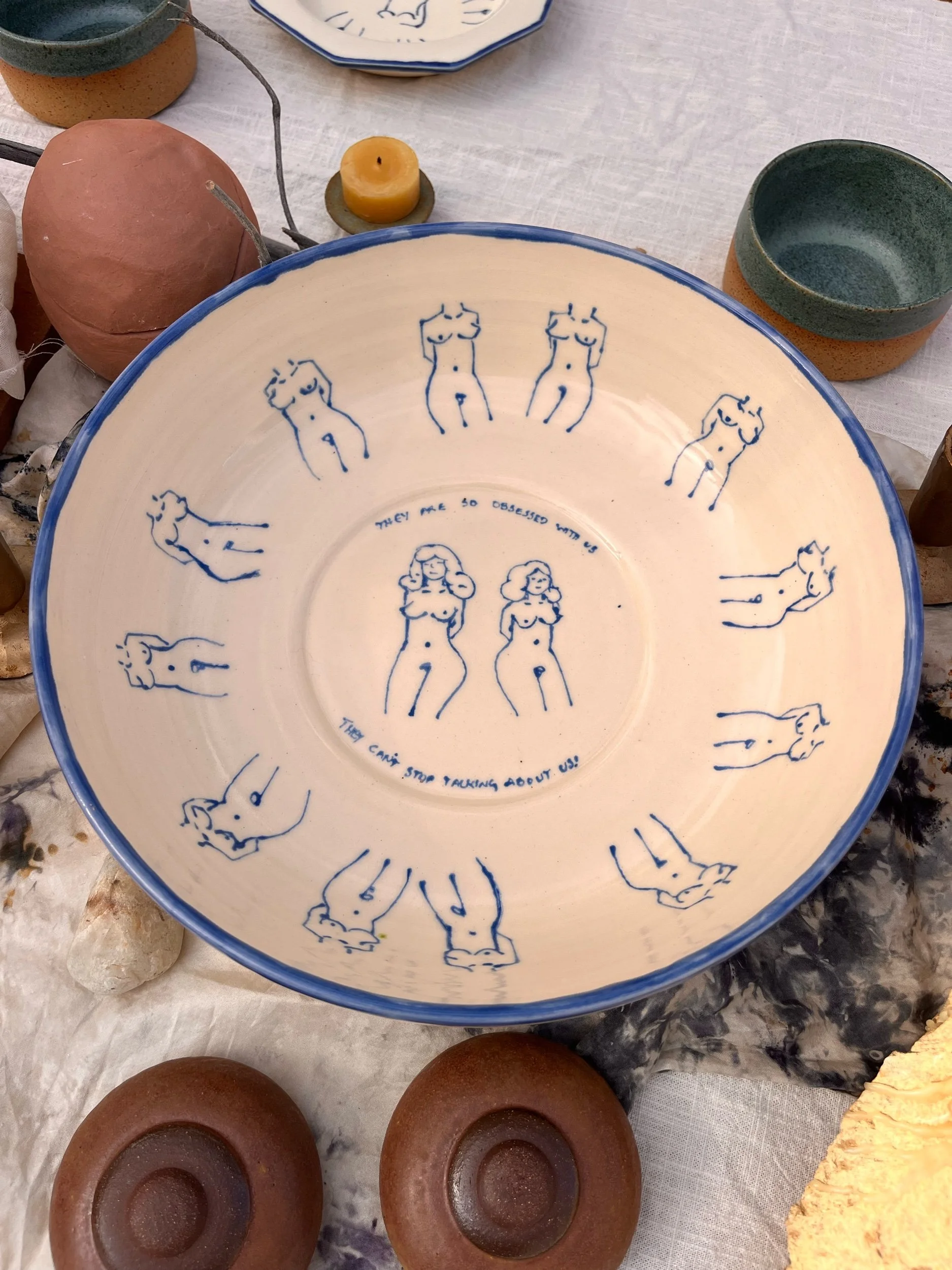 They’re Obsessed With Us serving bowl