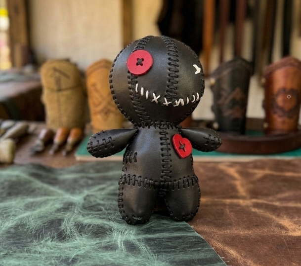 Leather Voodoo Doll