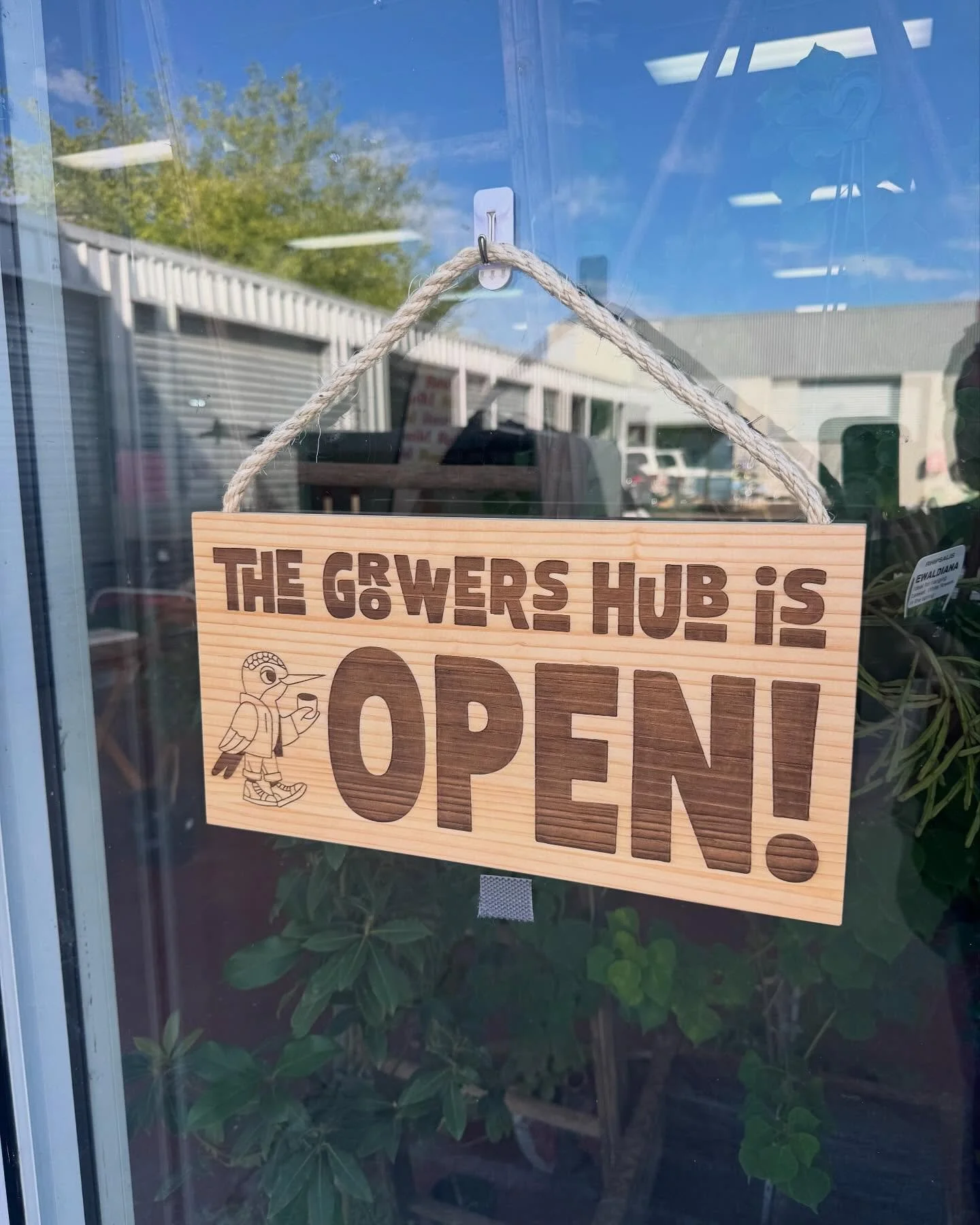 Open for Easter Saturday Farmers Market! 9-1pm today! 180 Forsyth St, Wagga Wagga. Opposite South Wagga post office and butchery.

Like our new sign? Big shout out and thank you Byron our clever resident woodworker from @kyeambavalleywoodworks 🪵🪑🔨