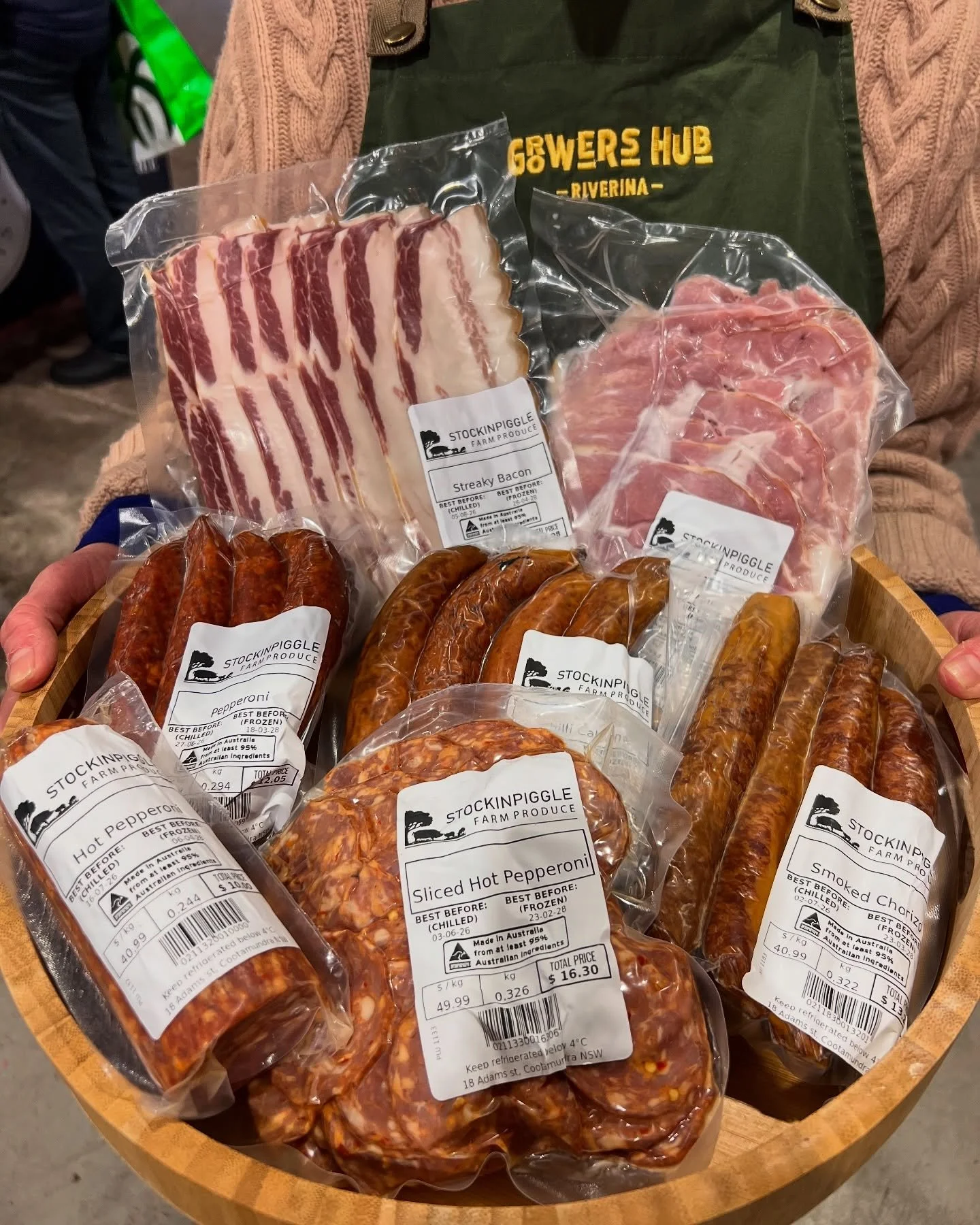 Locally made, full of flavour, and crafted with care by @stockinpiggle  #growershub #farmersmarket #shoplocal #supportlocalfarmers #supportlocal #supportfarmers #stockinpiggle #goodvibes #riverina #wagga #visitwagga