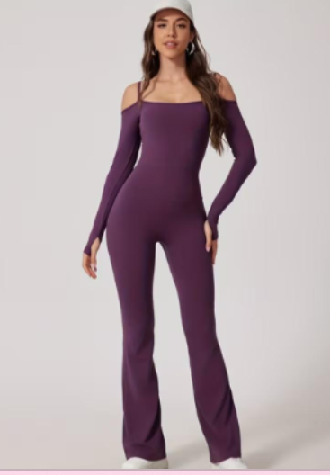 Travel Body Suit - Purple