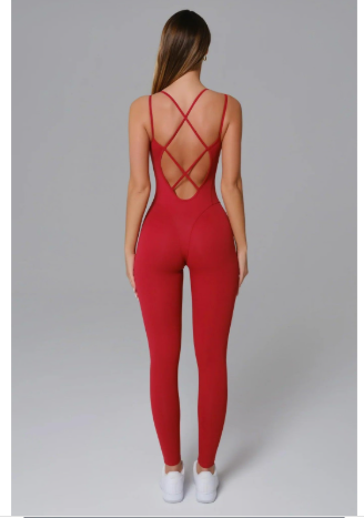 Lunar Luxe Body Suit - Red Hot