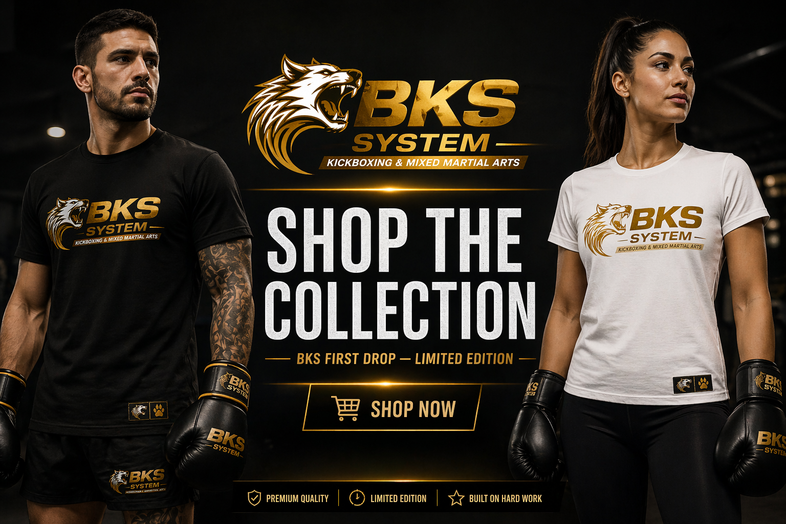BKS T-SHIRT | HARD WORK WORKS