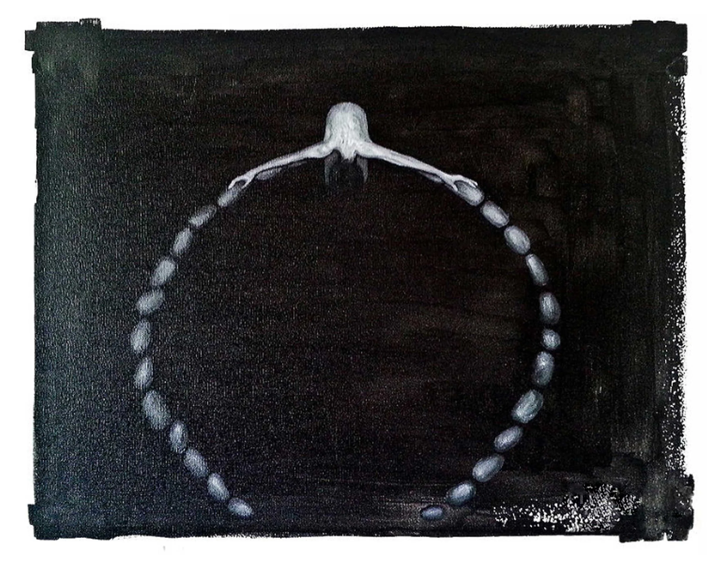 Life-Circle 
20” x 16” x 4” 
Acrylic on canvas