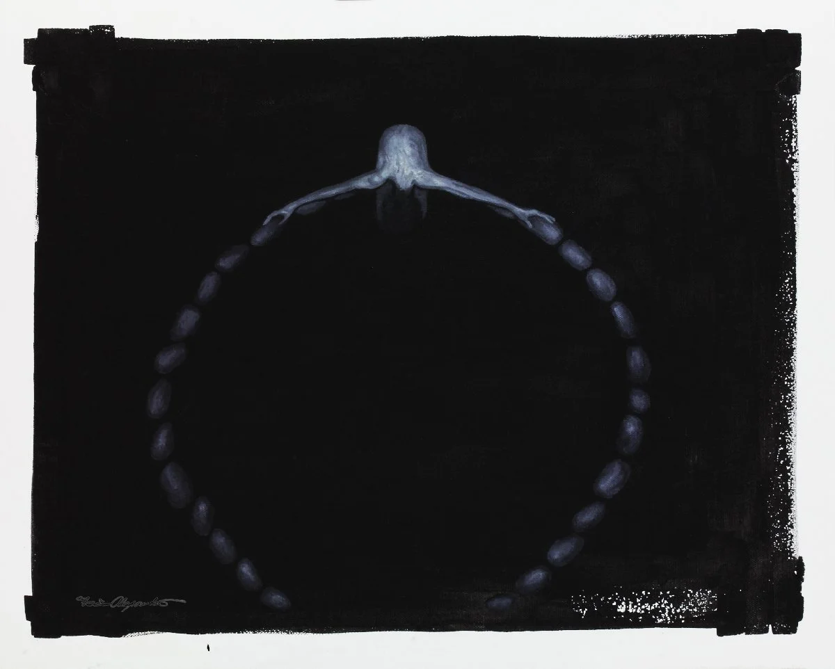 Life-Circle 
20” x 16” x 4” 
Acrylic on canvas