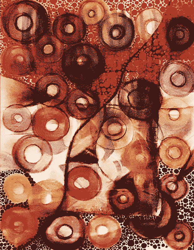 Cherish Cells  30” x 24”  Pastel and Water Color on Water Color Paper