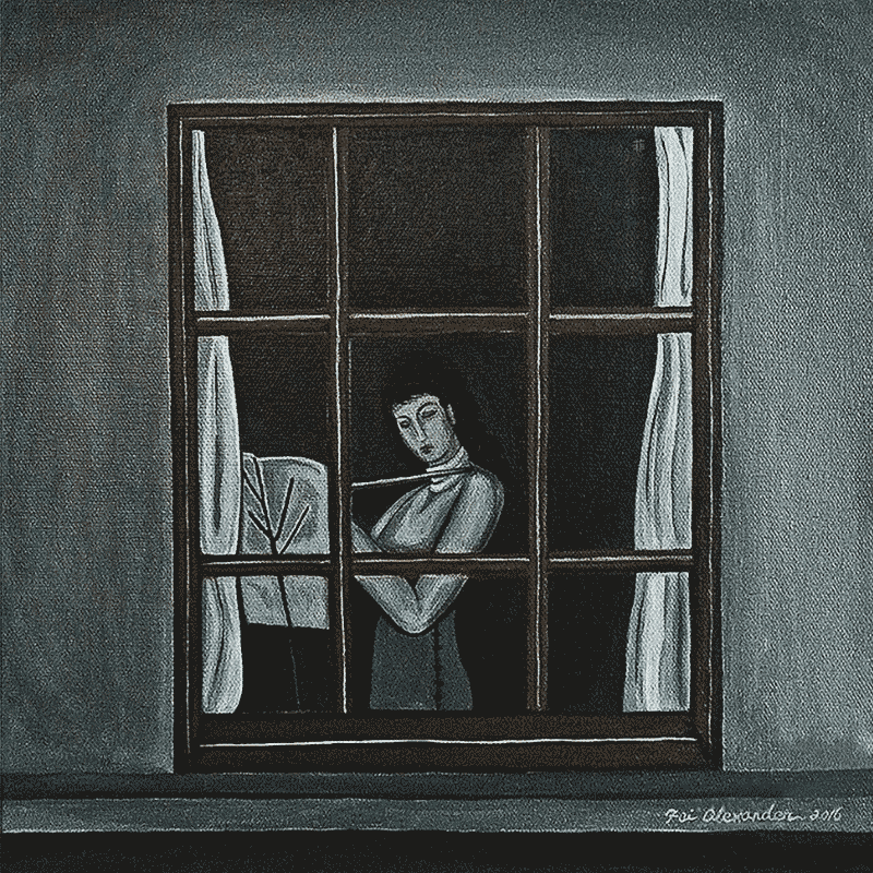 The Color of Flute  12" x 12" x 2" Acrylic on Canvas