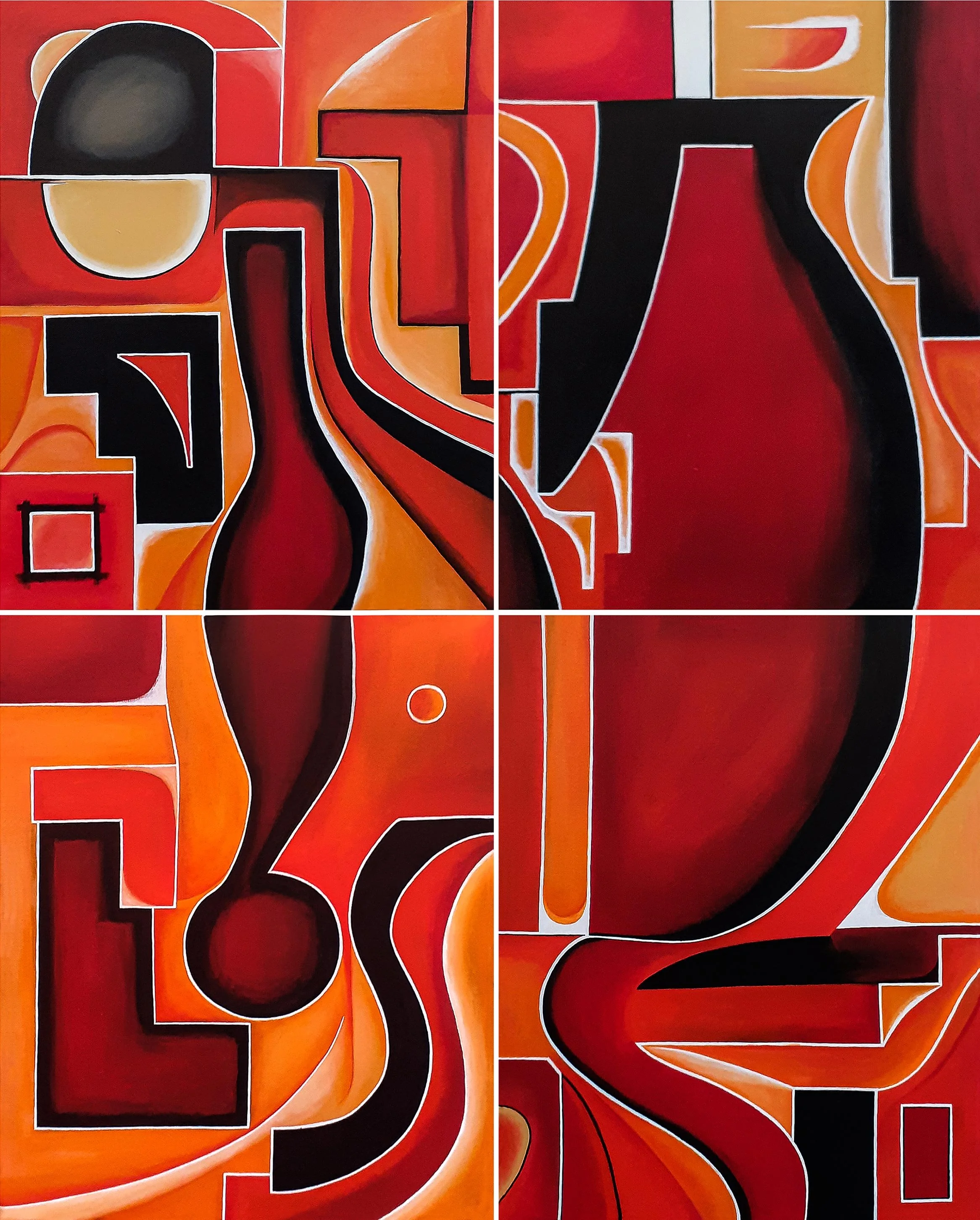 contemporary abstract painting