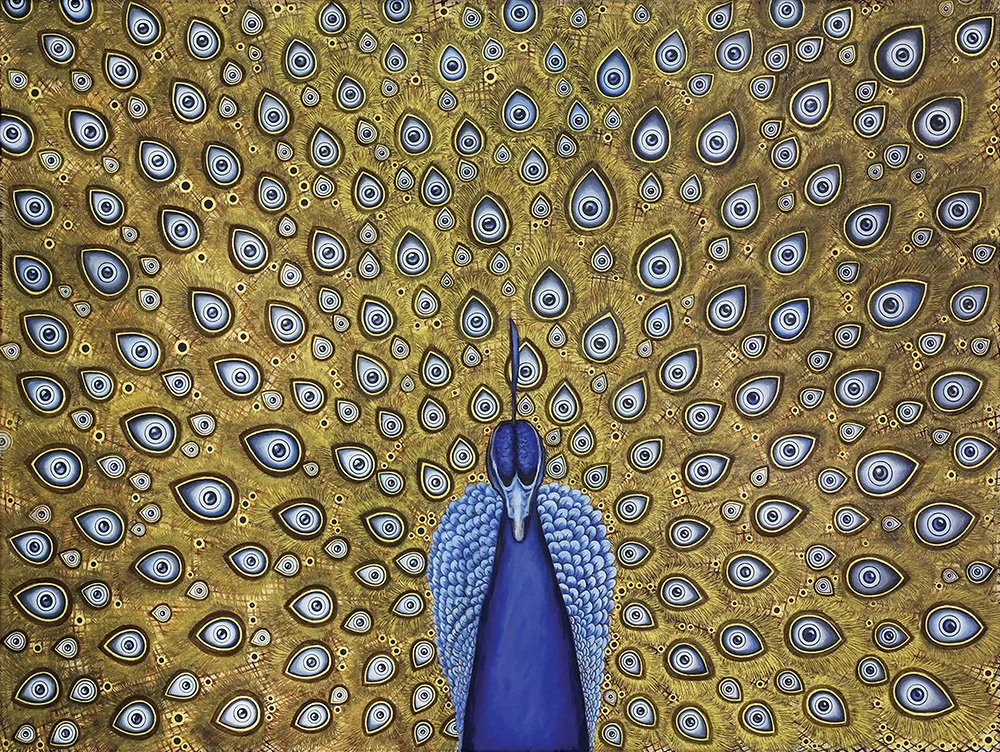 Blue Eyes 
48” x 36” x 1.5” 
Acrylic on canvas
