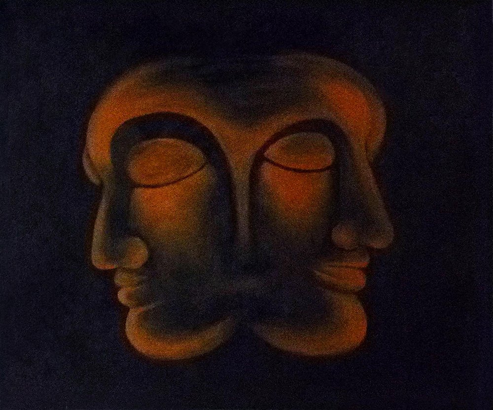 Us 
26" x 30" x 3" 
Acrylic on Canvas