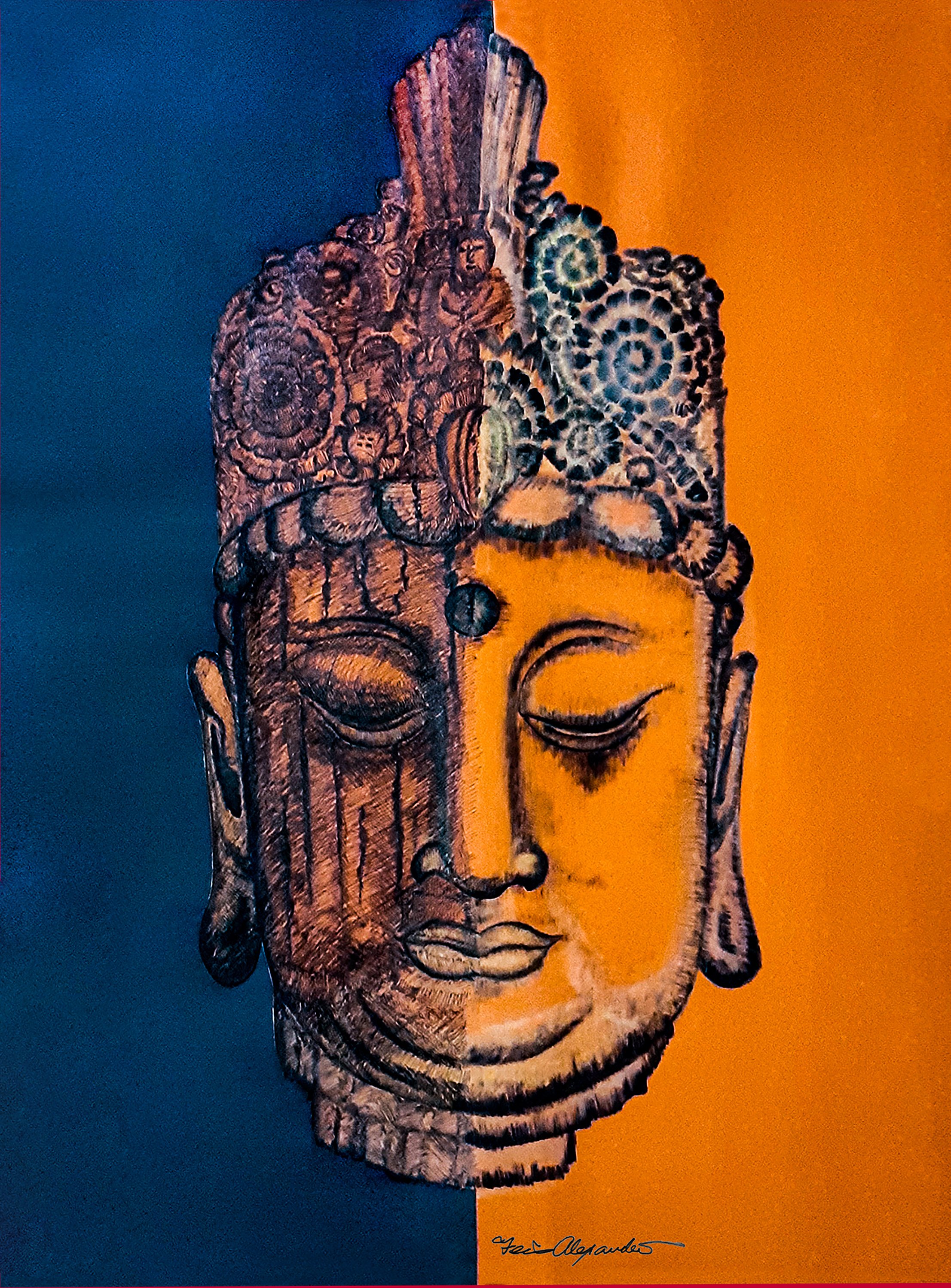 Humility  24” x 36”  Watercolor on Paper