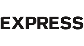 The word 'EXPRESS' in black, bold, 3D block letters.