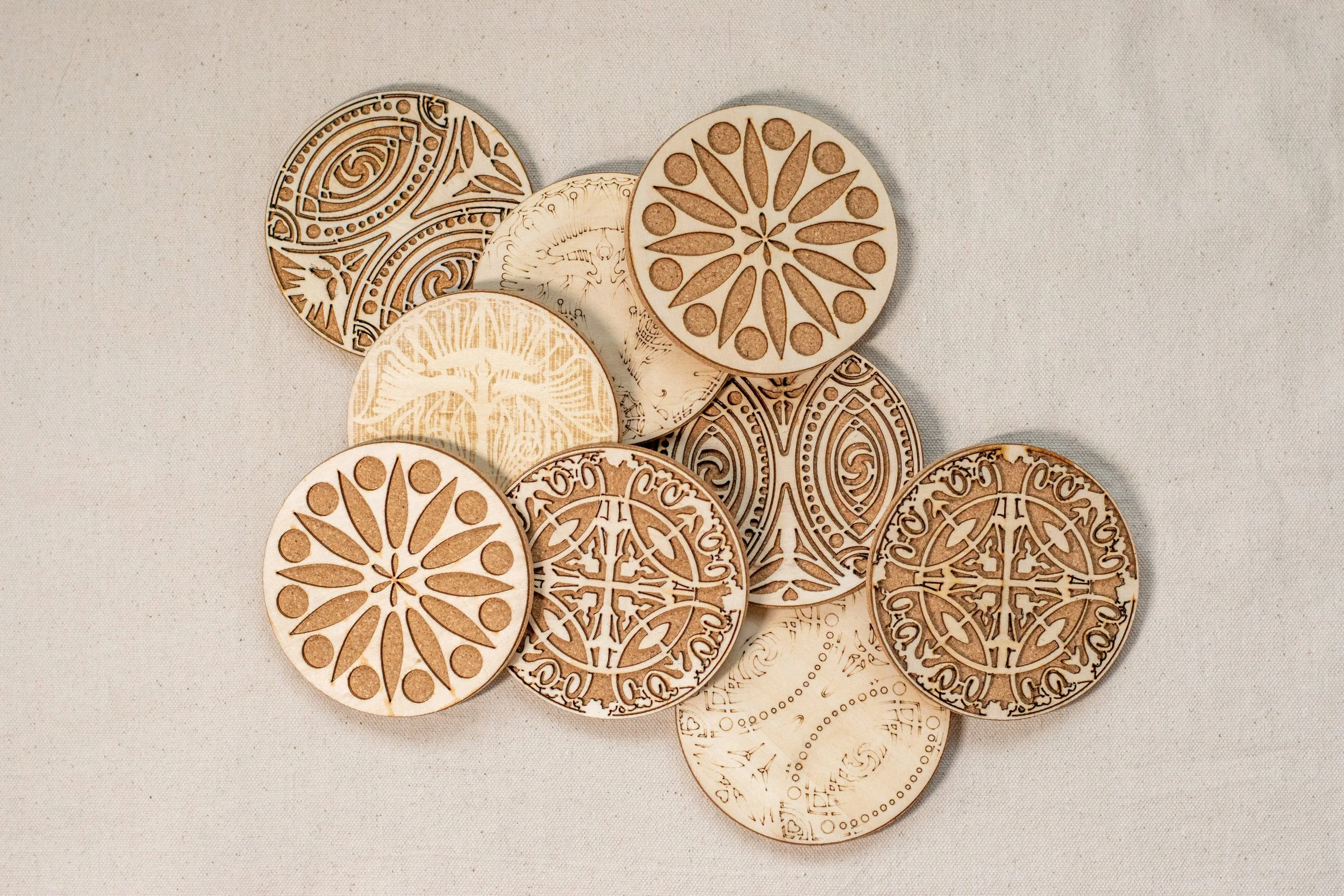 Louis Sullivan Inspired Coasters