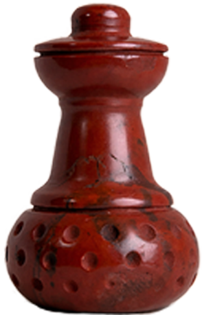 Love — Red Jasper Alchemy Pot