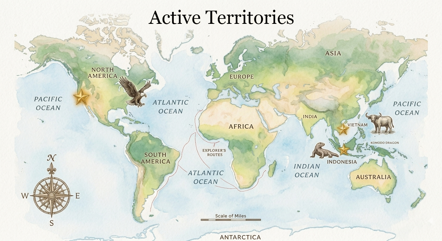 Active Territories — The Soil Maker™ Global Network