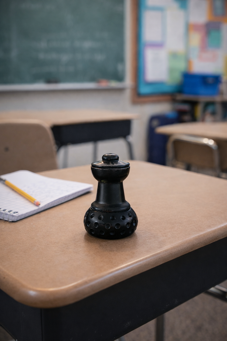 Students with Alchemy Pots in the classroom
