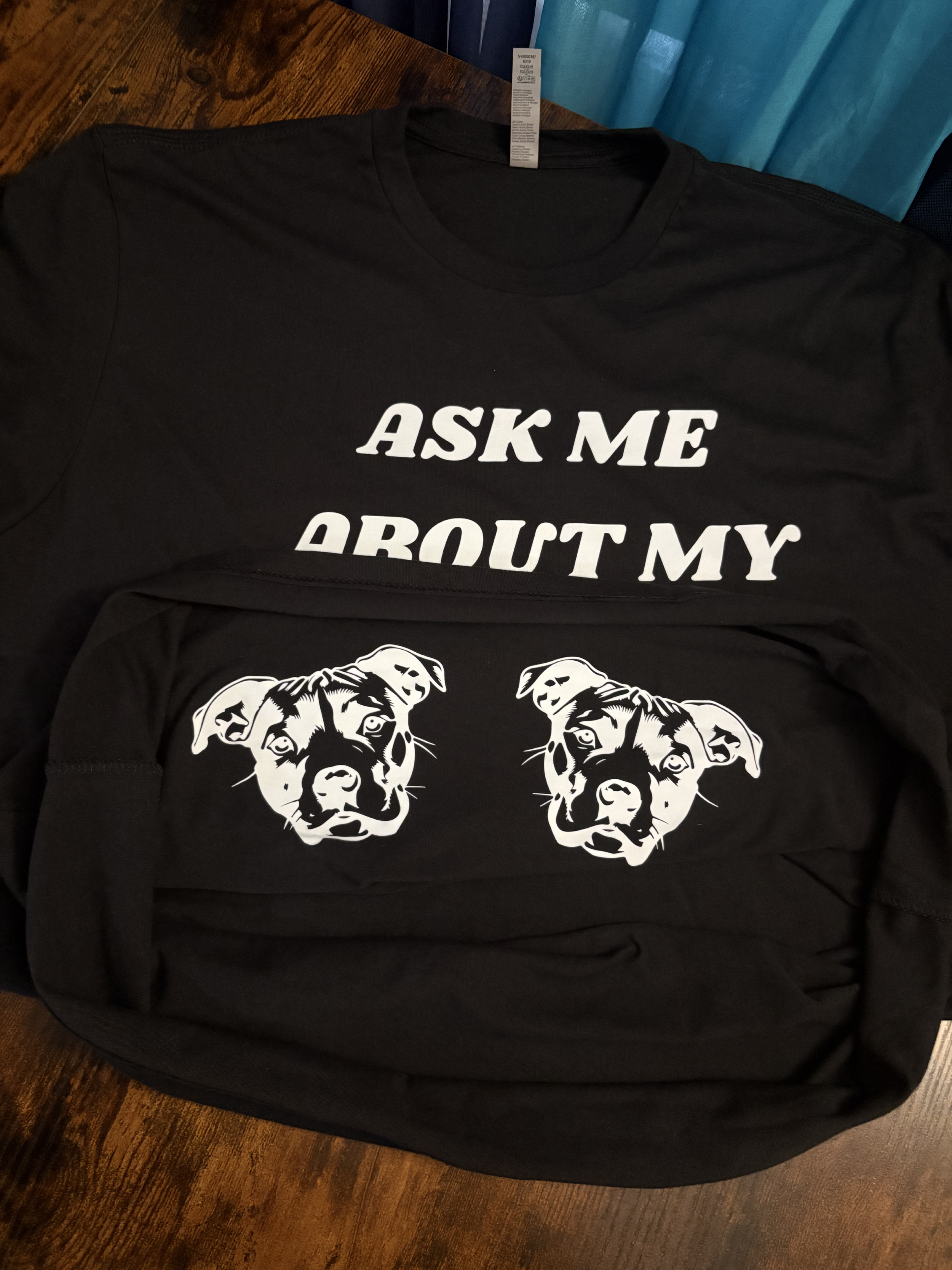 Ask me about my pitties inside the shirt