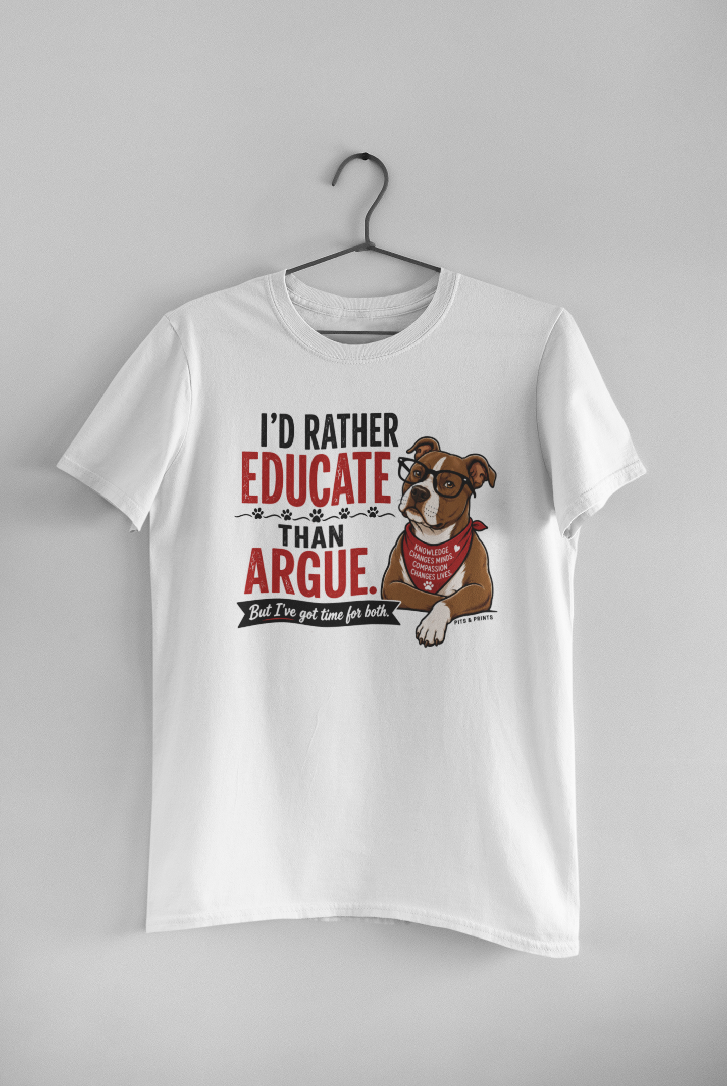 I’d Rather Educate Than Argue T-Shirt