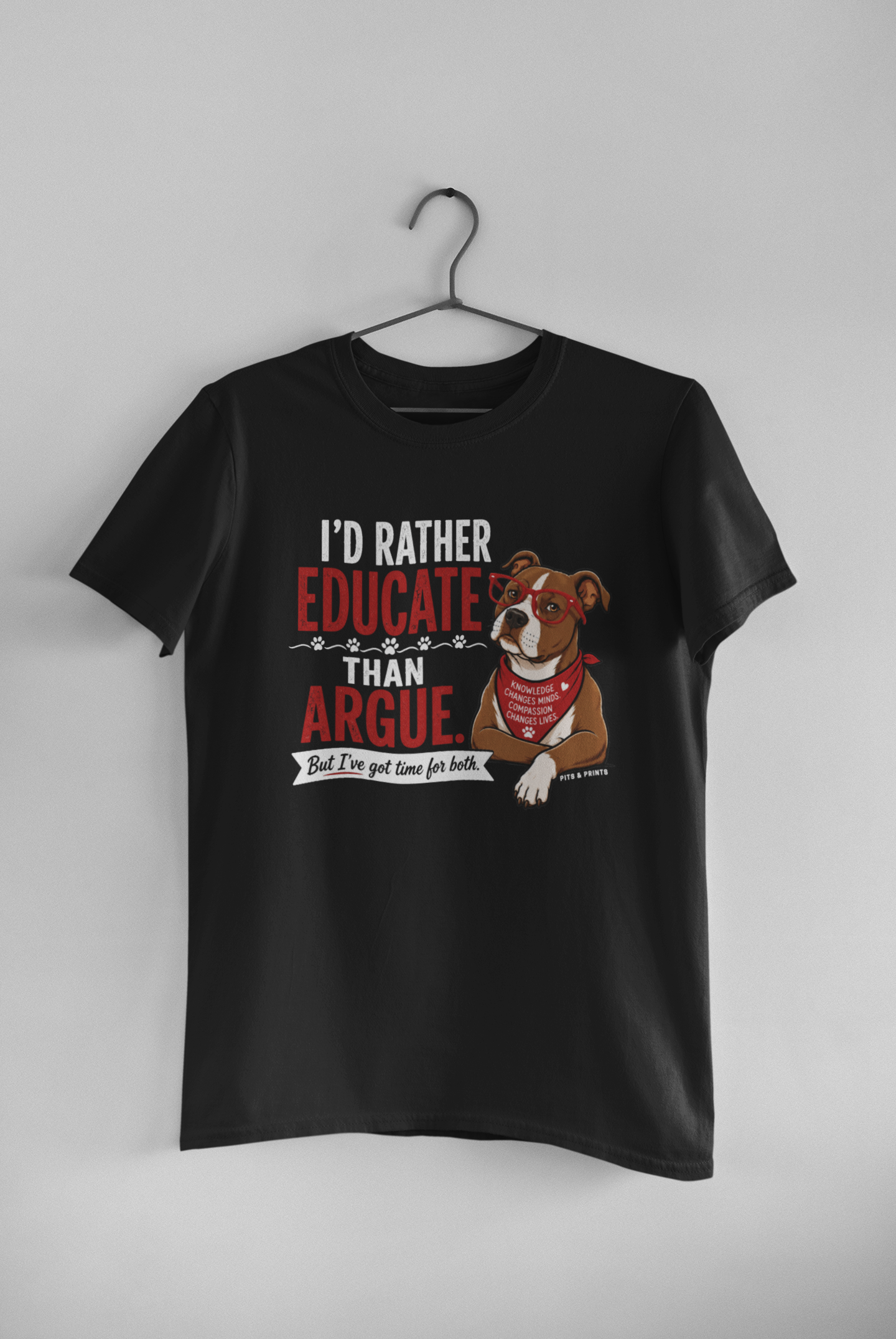 I’d Rather Educate Than Argue T-Shirt