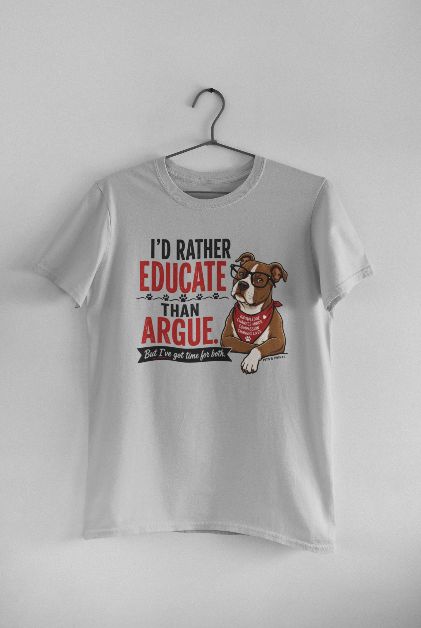 I’d Rather Educate Than Argue T-Shirt