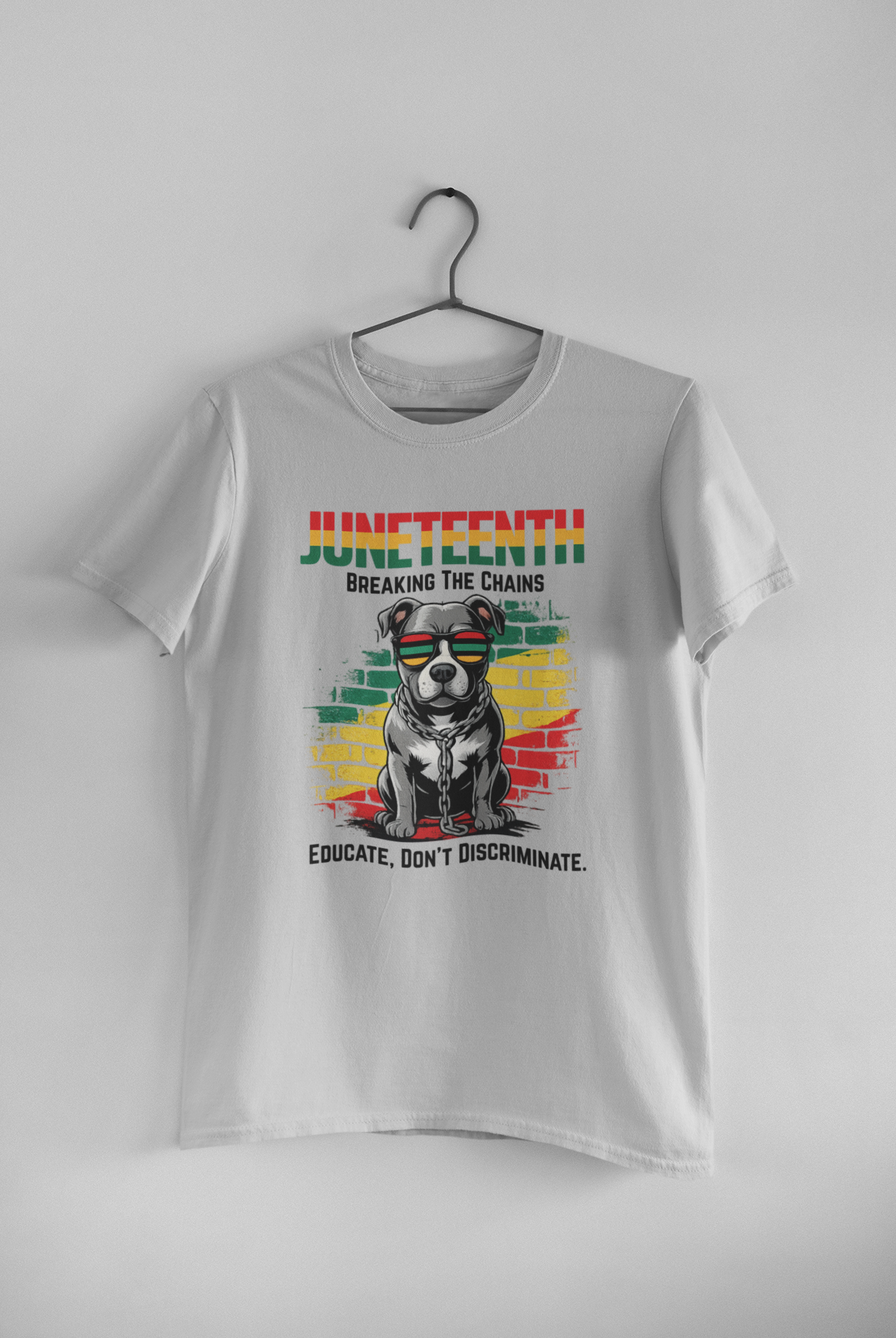 Juneteenth: Educate Don't Discriminate T-Shirt