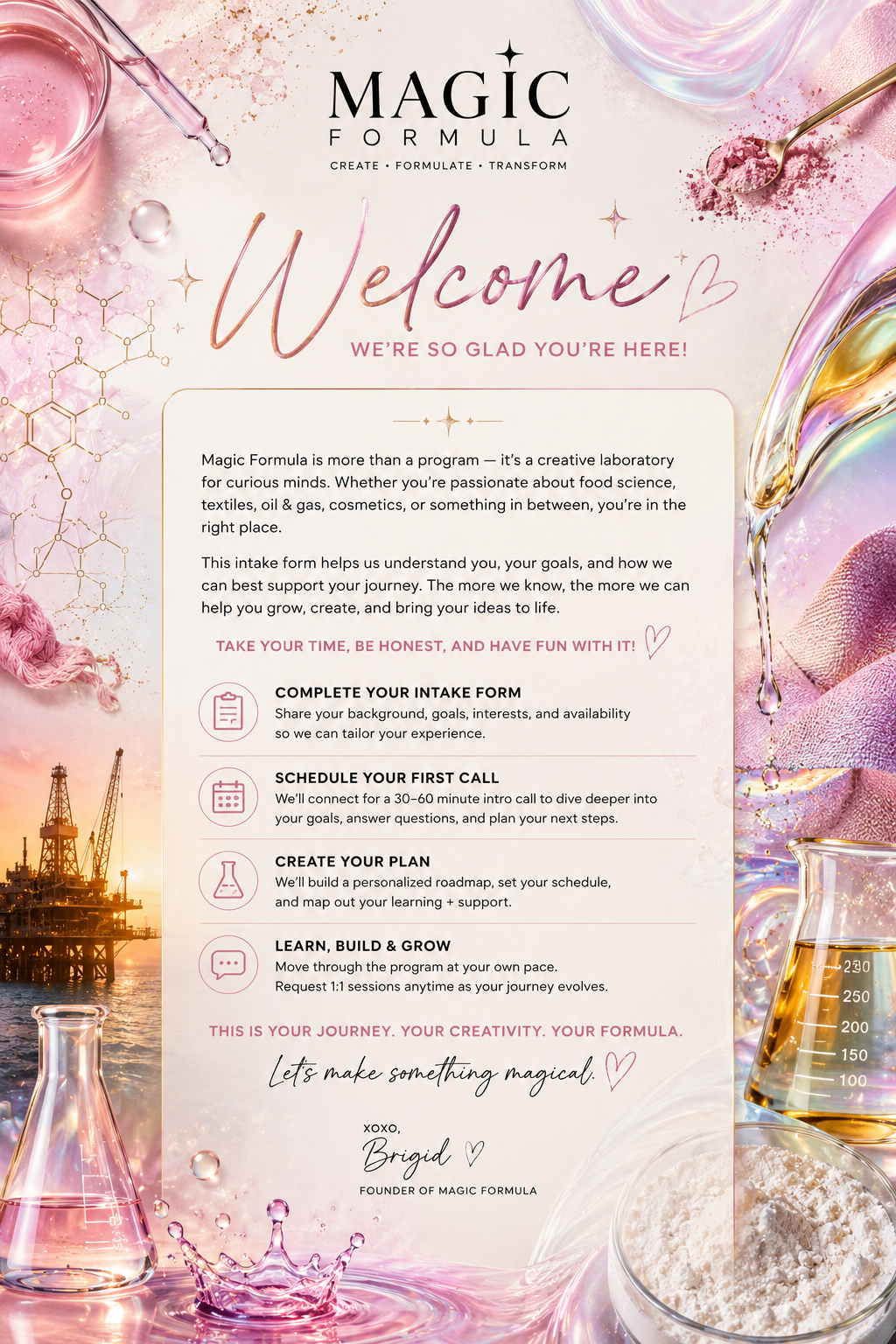 Magic Formula Welcome!