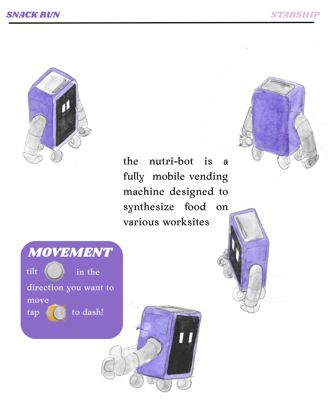 snack run, personal project (2026)