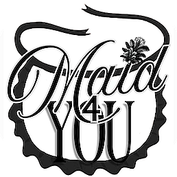 A graphic with the phrase 'Thank You' integrated into a design featuring a woman's profile and a palm tree.
