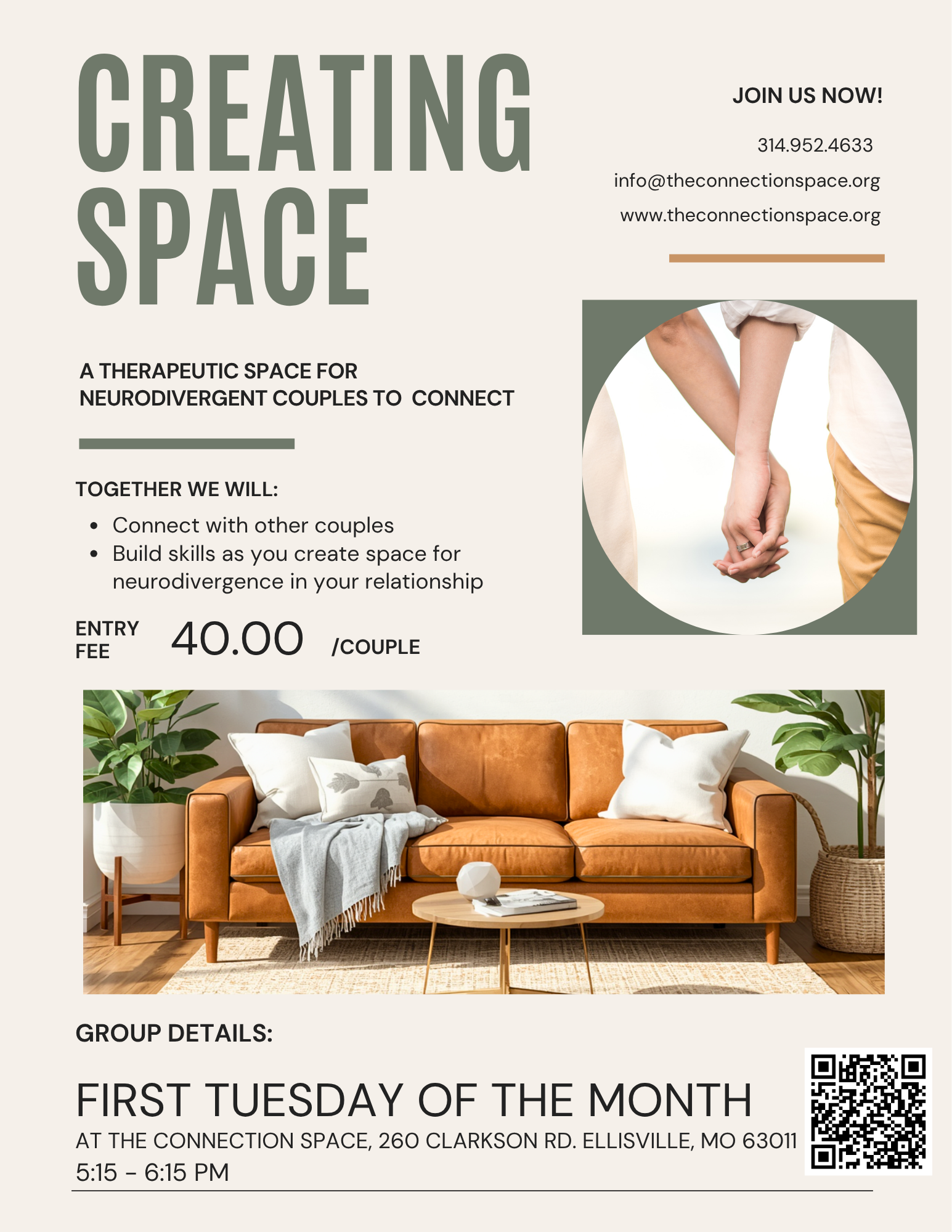 Creating Space for Couples