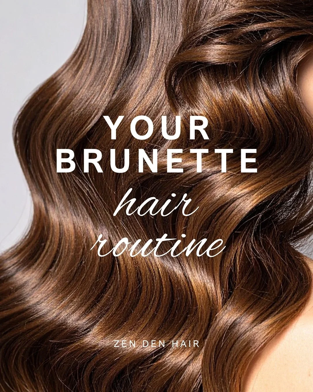 Rich. Reflective. Effortlessly polished. Swipe through for your full at-home care guide.

Brunette tones age beautifully when properly cared for. The goal isn&rsquo;t to fight fade, it&rsquo;s to amplify depth and shine so your colour looks glossy an