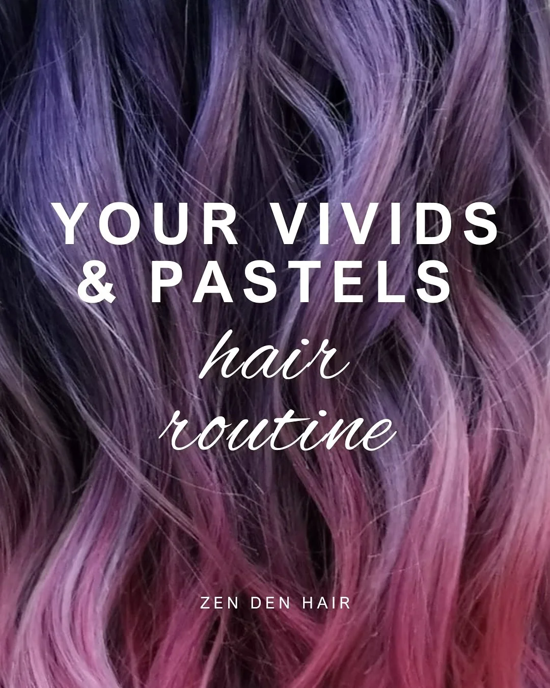 Bold colour deserves better care. ✨ Learn how to protect your vivids and pastels from fade, heat, and UV exposure, swipe for your routine. 

Vivid and pastel shades need a little extra love to stay luminous between salon visits. The proper care routi