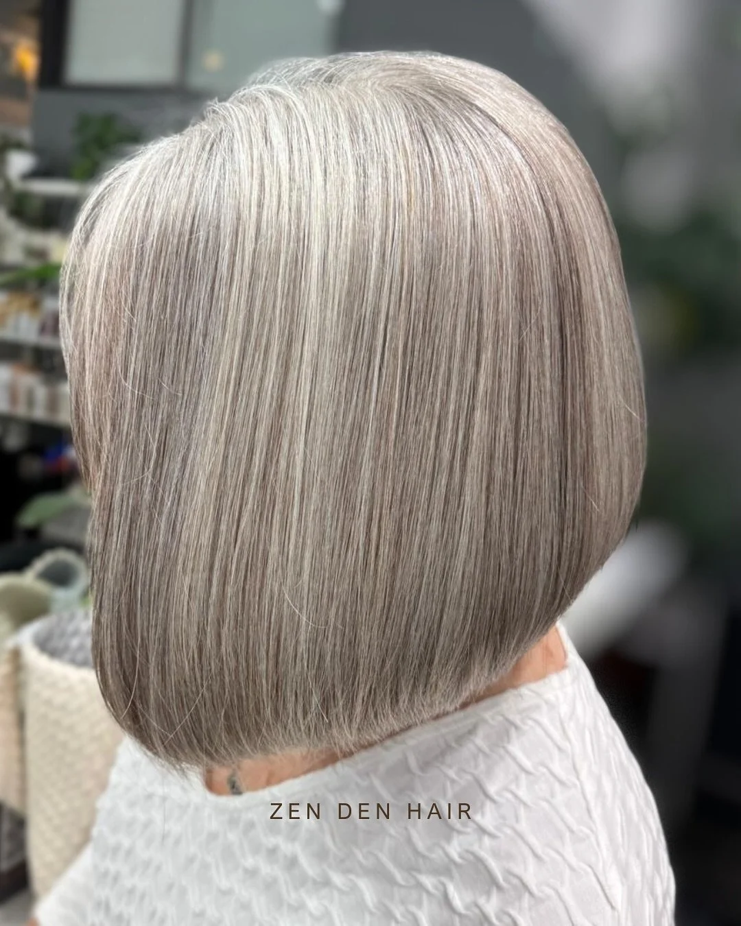 Silver never looked so sharp! ✨ This precision 45 degree graduated bob haircut by @hairbybillyngo highlights natural texture and adds effortless movement. Sophisticated, stylish, and easy to maintain.

Book with Billy today!

✨Call/Text | 778.889.486