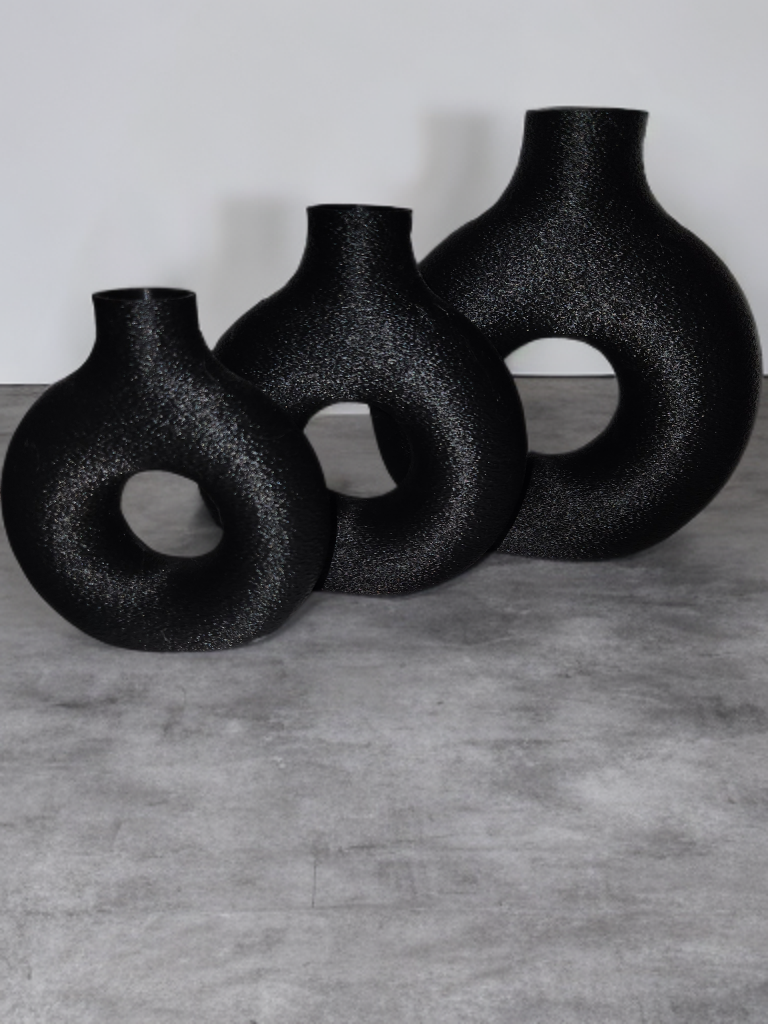 Tri Donut Vase