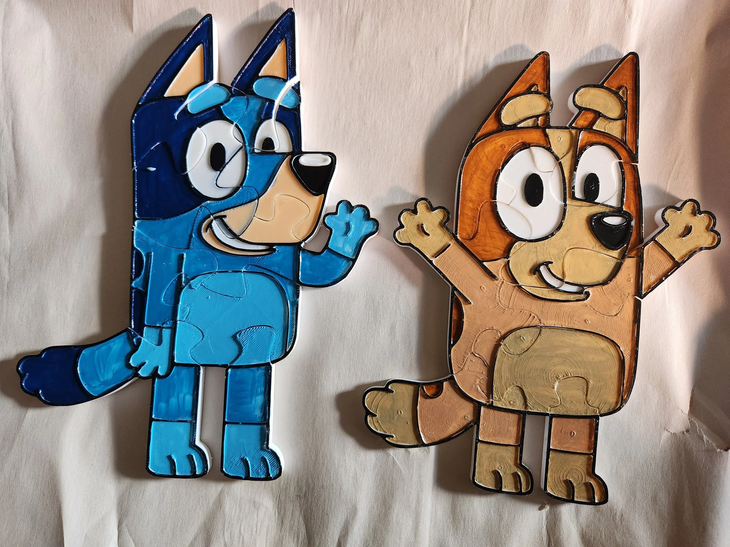 Bluey Bingo Puzzles