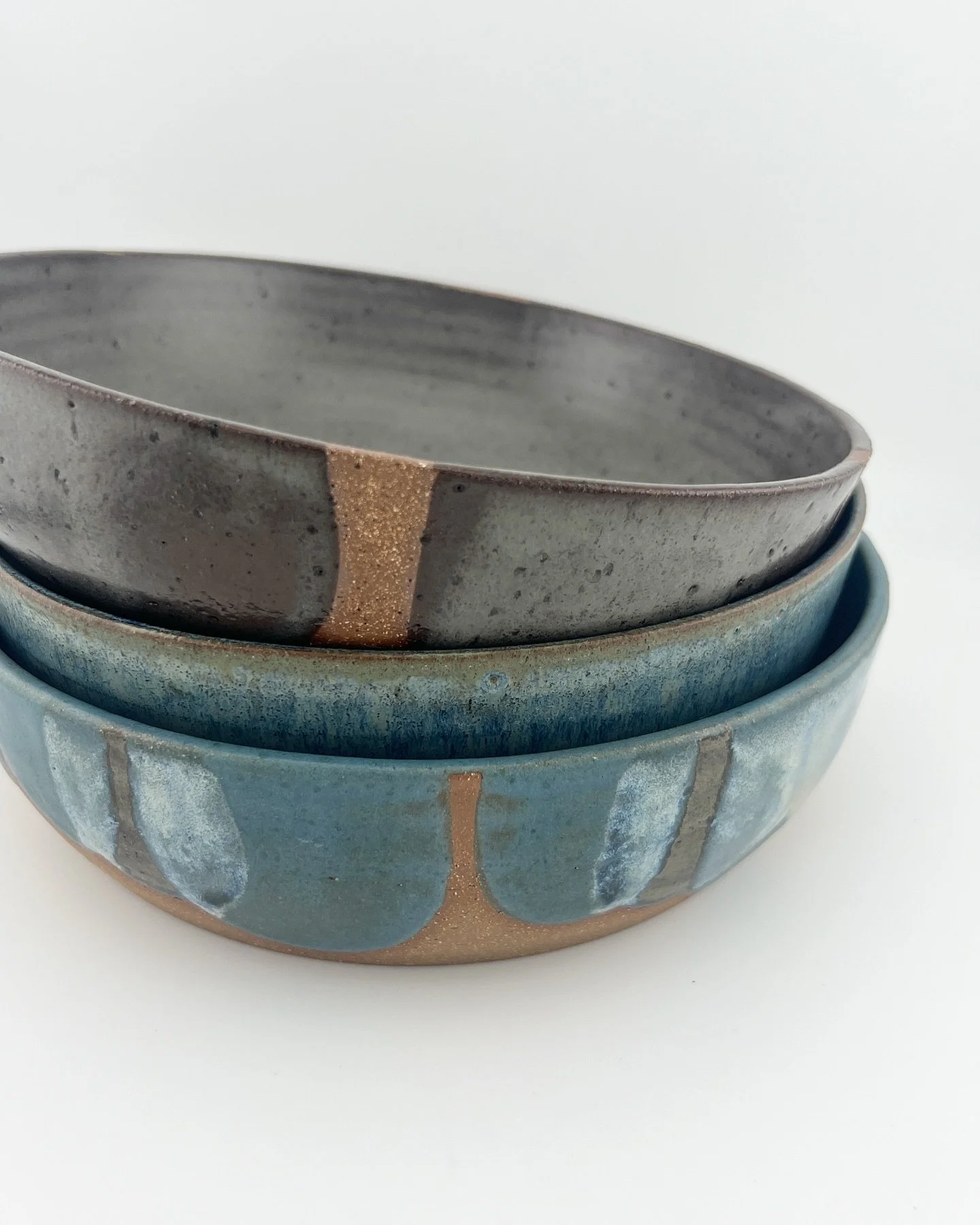 SOLD!!!

While flower pots will always have my heart, I&rsquo;ve been dreaming in bowls lately.

These three are part of my first steps toward a functional line&mdash;something inspired by the clean elegance of Heath, the warmth of Eastfork, and the 