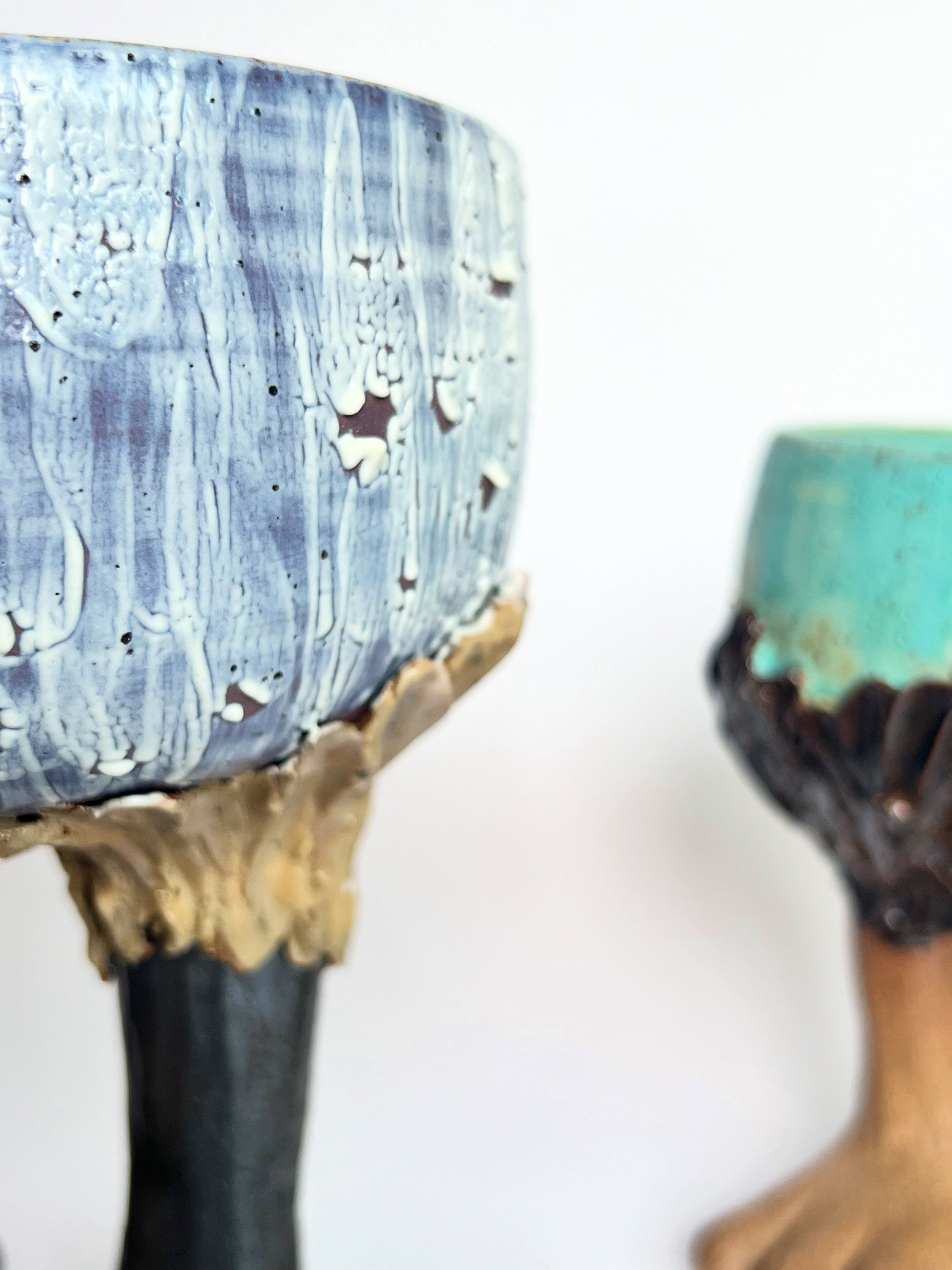 Meet Wren. 🐦

She&rsquo;s wheel-thrown, hand-sculpted, and made entirely from reclaimed clay &mdash; which means she&rsquo;s technically a second chance that got very out of hand.

The process videos tell the story better than I can: reclaimed clay 