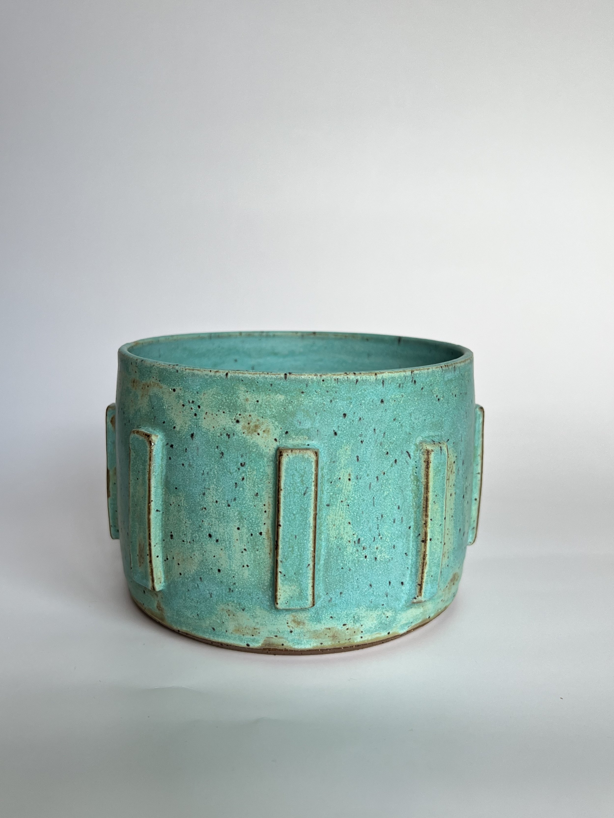 Weathered Bronze Planter — Large