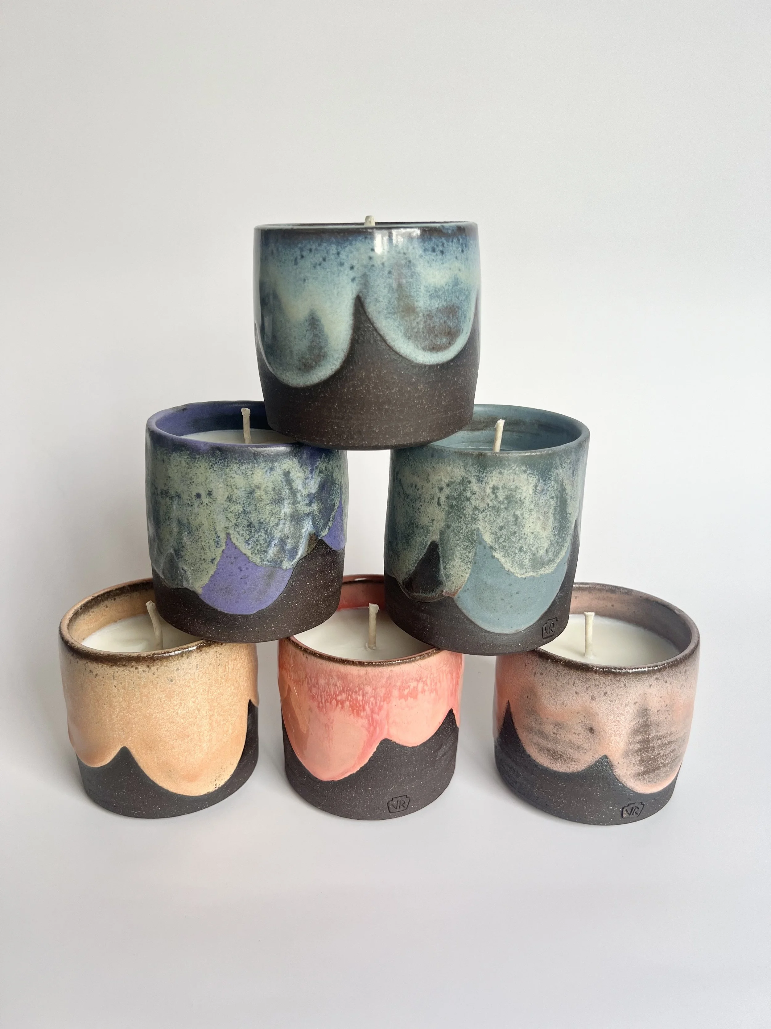 The Bloom Candle - Chocolate Clay