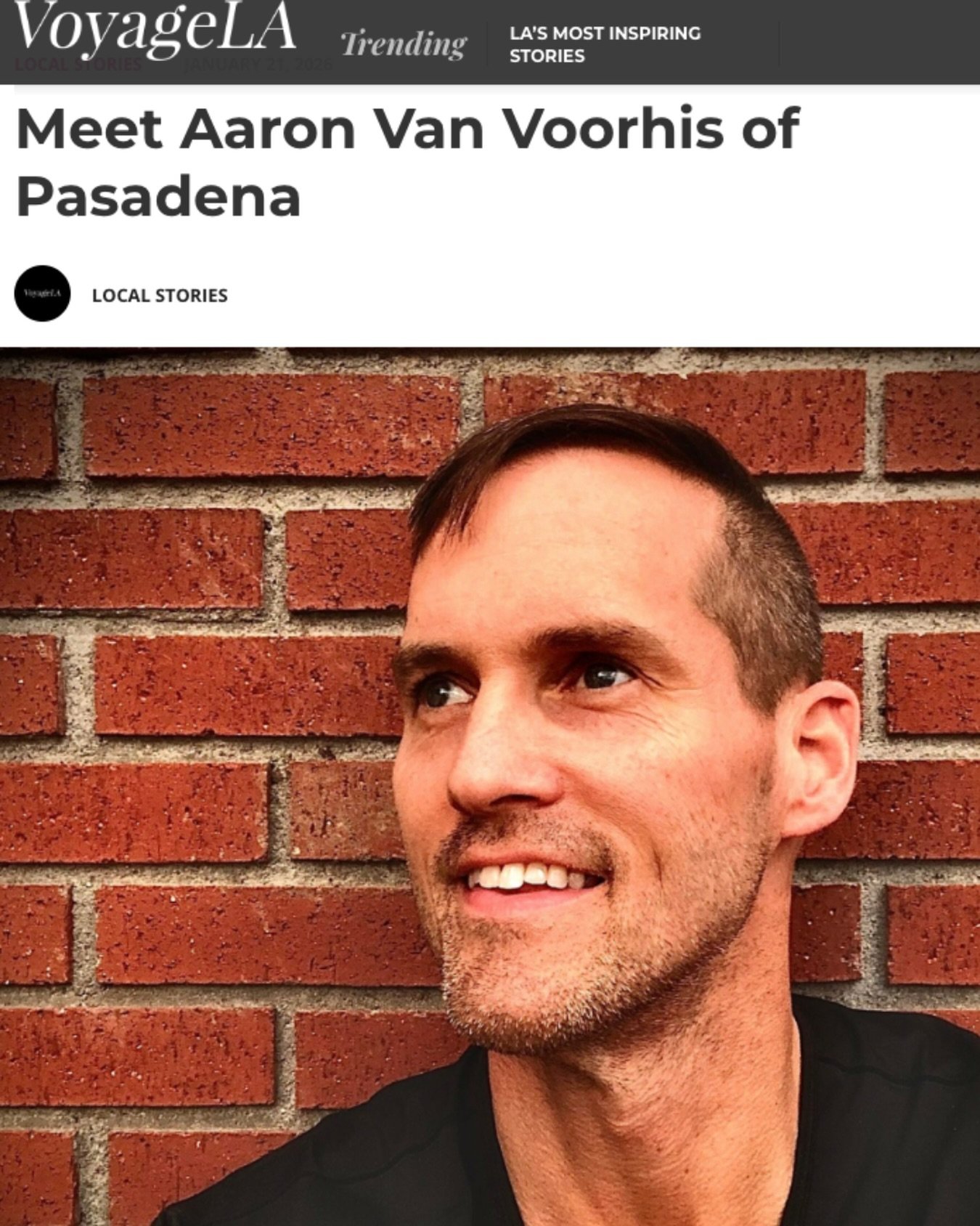 Proud to see our lead Pastor, Aaron Van Voorhis, featured in VoyageLA. From his roots in Chicago to his deep commitment to Southern California, Aaron&rsquo;s journey is one of thoughtfulness, inclusion, and authentic connection.

Whether it&rsquo;s t
