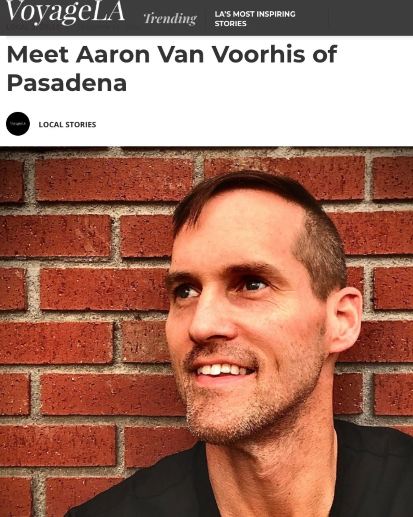 Proud to see our lead Pastor, Aaron Van Voorhis, featured in VoyageLA. From his roots in Chicago to his deep commitment to Southern California, Aaron&rsquo;s journey is one of thoughtfulness, inclusion, and authentic connection.

Whether it&rsquo;s t