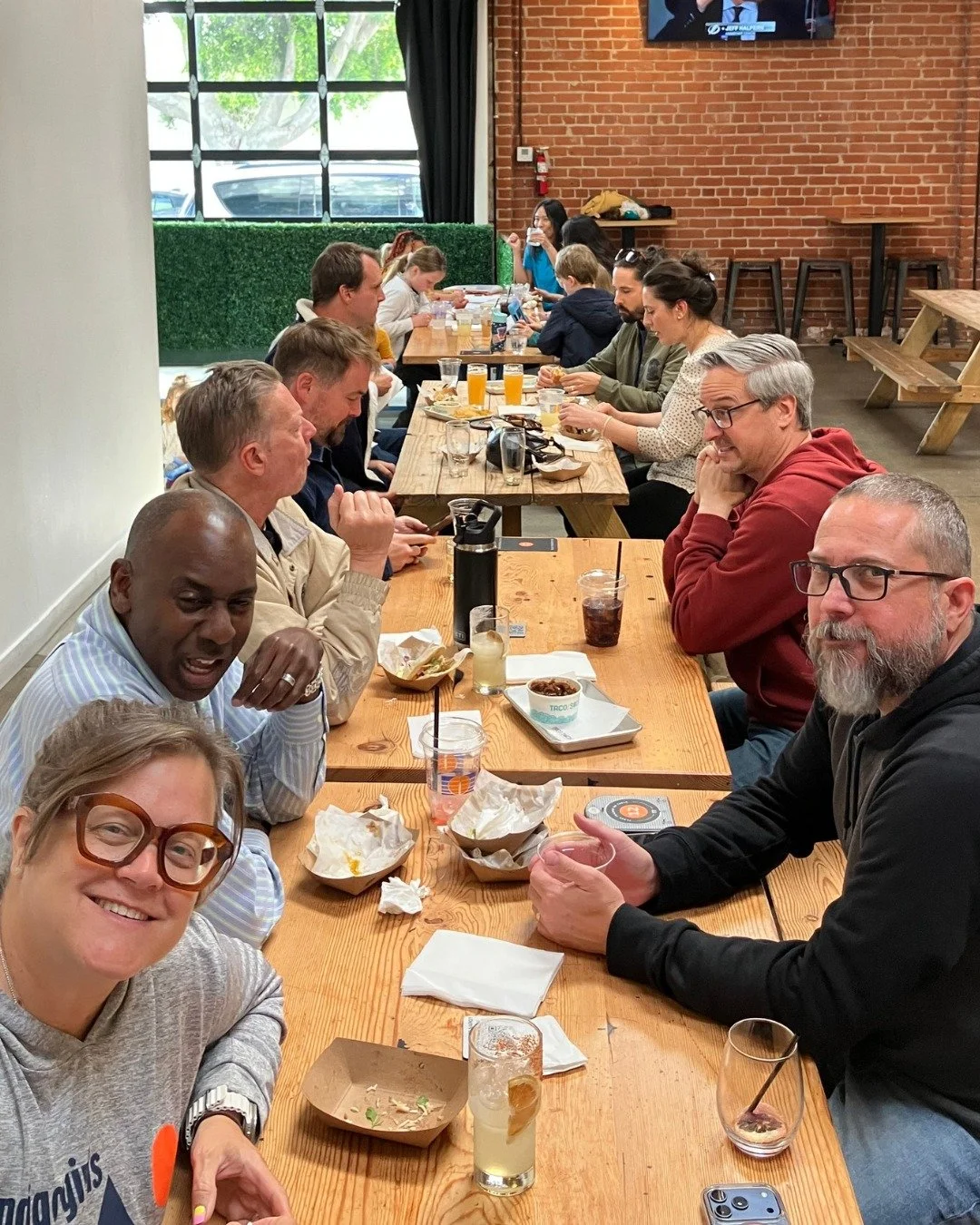 Good food, good people and good vibes at our community dinner this month at @TacoSocial in Eagle Rock.

Join us for our hosted community dinner every last Sunday of the month. May's location is coming soon! Stay tuned!