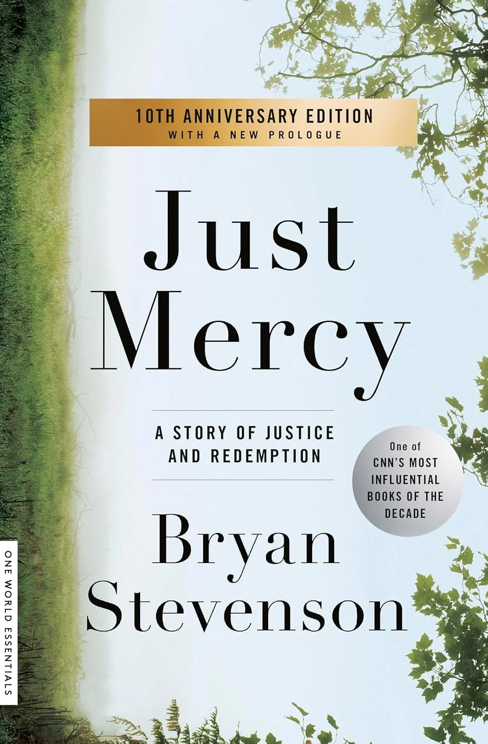 Book cover for Just Mercy: A Story of Justice and Redemption by Bryan Stevenson